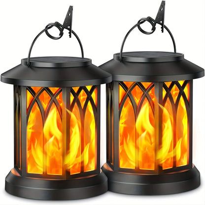 Solar Flame Lantern Light